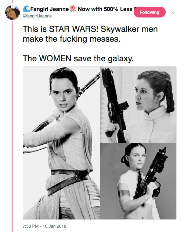 Women save the galaxy