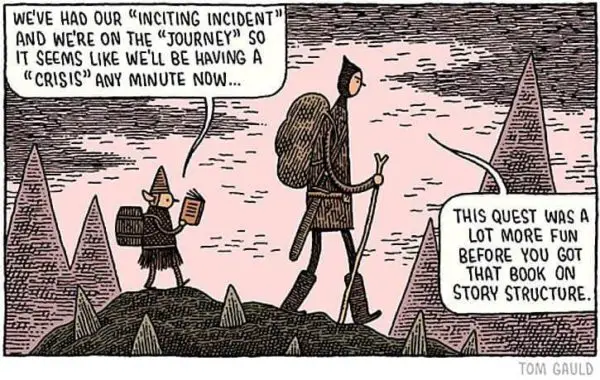 Tom Gauld Story Structure