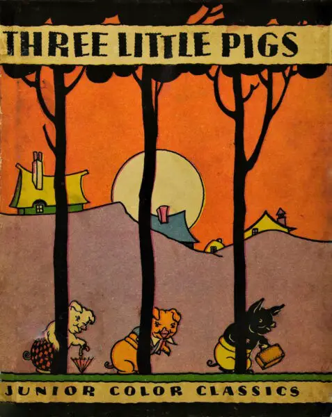 The Three Little Pigs Illustrated by Leonard Leslie Brooke Fairy Tale ...