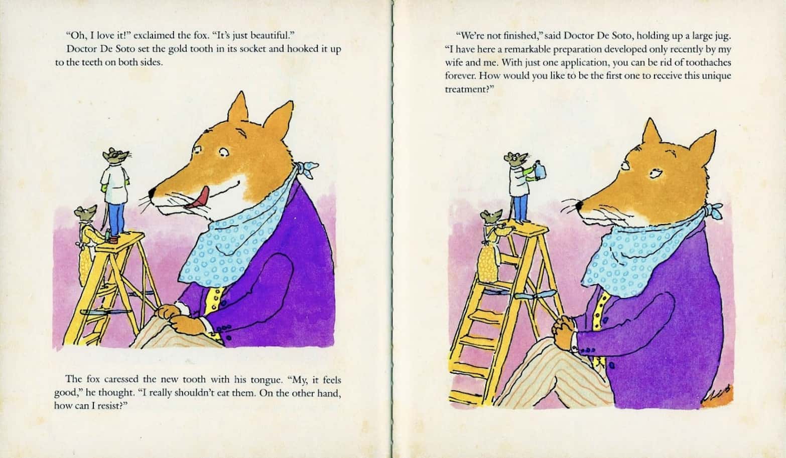 Doctor De Soto by William Steig (1982) Analysis | SLAP HAPPY LARRY