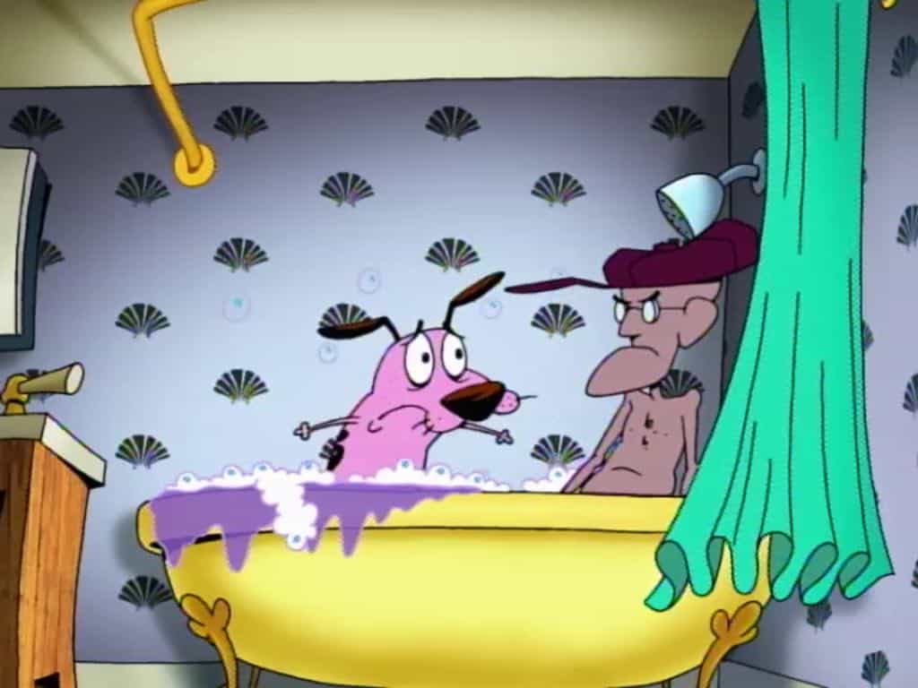 Night Of The Weremole Courage The Cowardly Dog - SLAP HAPPY LARRY