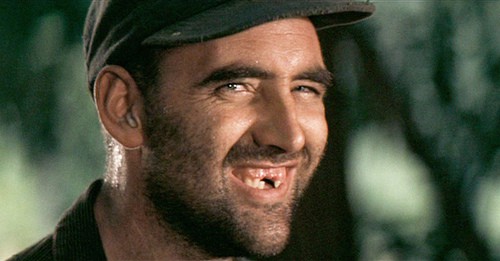 The Toothless Man from Deliverance is not treated as a character, despite being human.