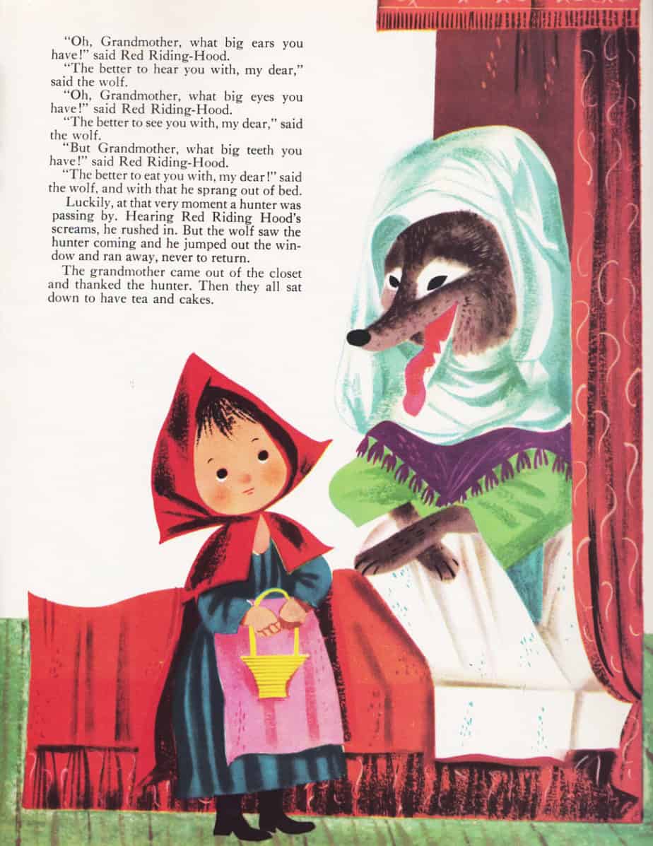 Little Red Riding Hood Fairytale History Slap Happy Larry