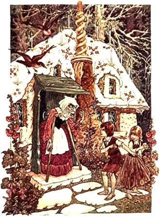 Hansel and Gretel (1974) by Sheilah Beckett (illustrator) Brothers Grimm  Fairy Tales, Paperback